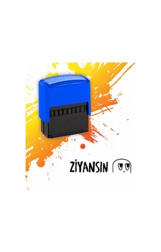 Ziyansın Baskılı Özel Tasarım Siyah Kaşe Diğer