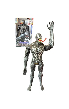 Siyah Venom 29 Cm Işık Ve Sesli Figür Oyuncak Avengers End Game Siyah Venom 29 Cm Işık Ve Sesli Figür Oyuncak Avengers End Game