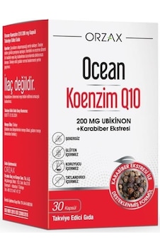 Ocean Koenzim Q10 200 Mg 30 Kapsül Ocean Koenzim Q10 200 Mg 30 Kapsül