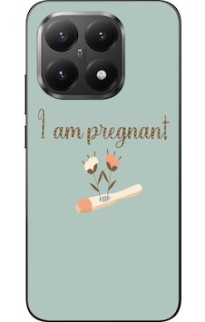 Xiaomi Mi 15t Uyumlu I'm Pregnant Baskılı Silikon Kılıf Renkli Xiaomi Mi 15t Uyumlu I'm Pregnant Baskılı Silikon Kılıf Renkli