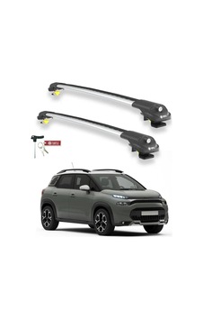 Turtle Citroen C3 Aircross A88 2018-2024 Ara Atkı Air1 Gri
