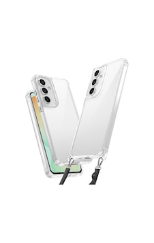 Zore Galaxy A55 Uyumlu Airbagli Takılabilir Askı Aparatlı Nvth Snap Silikon Kapak-şeffaf Şeffaf Zore Galaxy A55 Uyumlu Airbagli Takılabilir Askı Aparatlı Nvth Snap Silikon Kapak-şeffaf Şeffaf