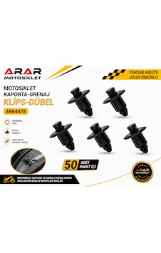 Motosiklet Kaporta-grenaj Klips-dübel Paket İçi 50 Adet -arr4478 0 Motosiklet Kaporta-grenaj Klips-dübel Paket İçi 50 Adet -arr4478 0