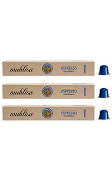 Muhlisa Espresso Guatemala Kapsül Kahve 3'lü Muhlisa Espresso Guatemala Kapsül Kahve 3'lü