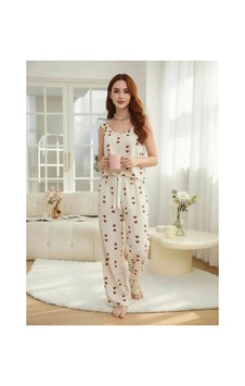 İkikareshop Kadın Ekru Kırmızı Kalp Desenli Uzun Pijama Takımı Yumuşak Pamuklu Rahat Ev Giyimi Özel Tasarım Çok Renkli İkikareshop Kadın Ekru Kırmızı Kalp Desenli Uzun Pijama Takımı Yumuşak Pamuklu Rahat Ev Giyimi Özel Tasarım Çok Renkli
