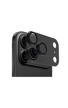 Apple Uyumlu iPad iPhone 17 Pro Zore Cl-20 Kamera Lens Koruyucu Siyah Apple Uyumlu iPad iPhone 17 Pro Zore Cl-20 Kamera Lens Koruyucu Siyah