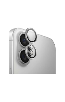 Apple Uyumlu iPhone 13 / 13 Mini Kamera Lens Koruyucu Gri Apple Uyumlu iPhone 13 / 13 Mini Kamera Lens Koruyucu Gri