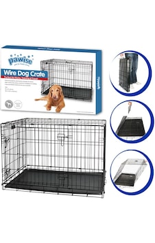 Pawise - 510 - Metal Köpek Kafesi - Csmo-tex - 122.5x76x84 Cm Pawise - 510 - Metal Köpek Kafesi - Csmo-tex - 122.5x76x84 Cm