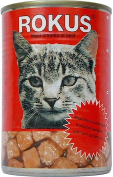 Rokus Dana Etli Konserve Yetişkin Kedi Maması 410 G Rokus Dana Etli Konserve Yetişkin Kedi Maması 410 G