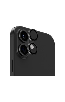 Apple Uyumlu iPhone 16 Plus Parlama Önleyici Benks Glass Warrior Metal Kamera Lens Koruyucu Koyu Gri Apple Uyumlu iPhone 16 Plus Parlama Önleyici Benks Glass Warrior Metal Kamera Lens Koruyucu Koyu Gri