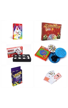 Unox + Solo Test + Tombala + Kızma Birader + Mangala + 1 İskambil Unox + Solo Test + Tombala + Kızma Birader + Mangala + 1 İskambil