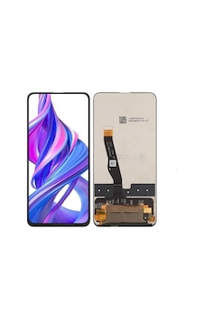 Huawei P Smart Pro Lcd Ekran Dokunmatik Siyah Çıtasız