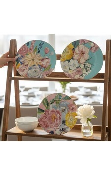 6 Lı Full Bloom Porselen Pasta Tabağı-5936 Çok Renkli 6 Lı Full Bloom Porselen Pasta Tabağı-5936 Çok Renkli