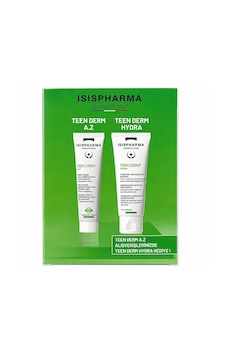 Isis Pharma Teen Derm Az 40 Ml + Teen Derm Hydra 40 Ml Akneli Ciltler İçin Bakım Seti Isis Pharma Teen Derm Az 40 Ml + Teen Derm Hydra 40 Ml Akneli Ciltler İçin Bakım Seti