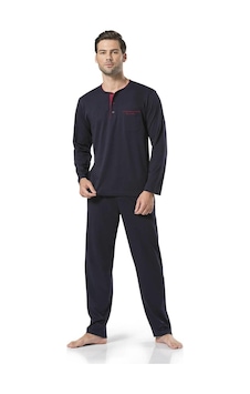 Pierre Cardin Pıerre Cardın Pijama Takım Lacivert M Pierre Cardin Pıerre Cardın Pijama Takım Lacivert M