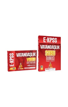İndeks Akademi 2026 Ekpss Vatandaşlık Video Ders Notları + Soru Bankası 2 Li Set - Şahnaz Eseroğlu İndeks Akademi Yayınları İndeks Akademi 2026 Ekpss Vatandaşlık Video Ders Notları + Soru Bankası 2 Li Set - Şahnaz Eseroğlu İndeks Akademi Yayınları