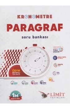 Kronometre Paragraf Soru Bankası Limit Yayın Kronometre Paragraf Soru Bankası Limit Yayın