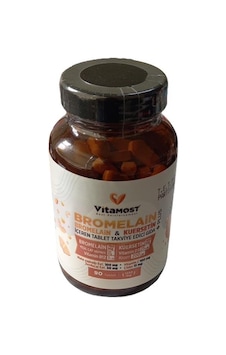 Vitamost Bromelain Kuersetin 90 Tablet Vitamost Bromelain Kuersetin 90 Tablet