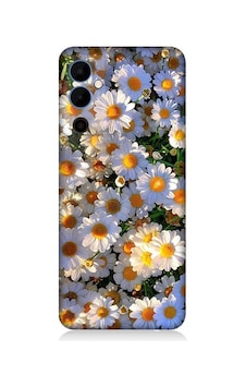 Tecno Pova Neo 2 Uyumlu Beyaz Papatyalar Desenli Silikon Kılıf Tecno Pova Neo 2 Uyumlu Beyaz Papatyalar Desenli Silikon Kılıf