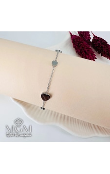 Mepa Rodyum Çelik Bileklikler 16+5 Cm Uzatma Payı - Kbl0125 Najmaddin Altın Mepa Rodyum Çelik Bileklikler 16+5 Cm Uzatma Payı - Kbl0125 Najmaddin Altın