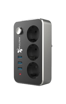 Fulltech Ftr-02 2 M 3'lü Termal Akım Korumalı Priz