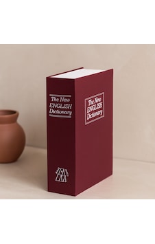 Kitap Modeli Kilitli Kasa 240x155x55 Mm Kitap Modeli Kilitli Kasa 240x155x55 Mm