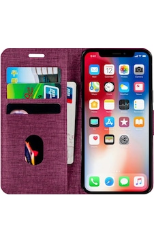 Samsung Galaxy Uyumlu S8 Plus Kartvizitli Cüzdan Kılıf Mor Samsung Galaxy Uyumlu S8 Plus Kartvizitli Cüzdan Kılıf Mor