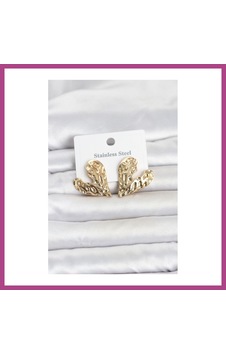 Gees Global 316l Çelik Gold Renk Kalp Model Kadın Küpe Gbzs 98108928 Gees Global 316l Çelik Gold Renk Kalp Model Kadın Küpe Gbzs 98108928