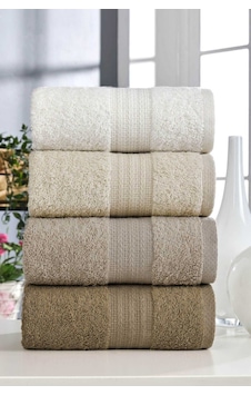 4 Lü El Yüz Havlu Seti %100 Pamuklu Gökkuşağı 50x85 Cm Kahve Diğer 4 Lü El Yüz Havlu Seti %100 Pamuklu Gökkuşağı 50x85 Cm Kahve Diğer