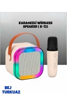 Karaokeli Mikrofon  Bluetooth Hoparlör