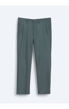 Kip Haki Düz Dokuma Regular Fit Casual Pantolon Haki Kip Haki Düz Dokuma Regular Fit Casual Pantolon Haki