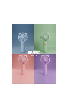 Av-f136 Usb Şarjlı Mini Fan Çok Renkli