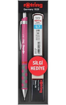 Rotring Versatil Kalem Tıkky Okul Seti 0.7 Ahududu Pembe Pembe Rotring Versatil Kalem Tıkky Okul Seti 0.7 Ahududu Pembe Pembe