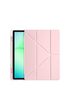 Aksesuarcim A11 Sm-x230 X236 X238 İle Uyumlu Kılıf Silikon Yumuşak Kalem Bölmeli Esnek 4 Farklı Stand Olabilen Tablet Kılıfı Rose Gold Sku: Zeusb0gg2v993b Arka Kapak