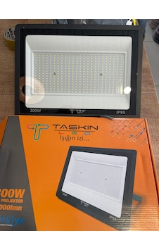 300 WATT (TAM WAT) METAL KASA PROJEKTÖR 27000 LÜMEN - BEYAZ RENK