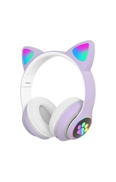 Kedi Kulaklı Bluetooth Kulaklık Led Işıklı Kablosuz Kulaklık Bluetooth 5.0 Tf Kart Destekli Şarjlı Mikrofonlu Güçlü Baslı Çocuk Ve Genç Kulaklığı Pembe Mor - 881988033 Mor - 881988033 Kedi Kulaklı Bluetooth Kulaklık Led Işıklı Kablosuz Kulaklık Bluetooth 5.0 Tf Kart Destekli Şarjlı Mikrofonlu Güçlü Baslı Çocuk Ve Genç Kulaklığı Pembe Mor - 881988033 Mor - 881988033