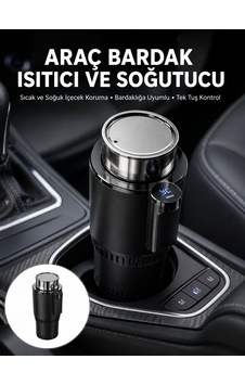 Lexroo Isıtma Soğutma Özellikli Araç Bardaklığı Çakmak Girişli Ak Diğer Lexroo Isıtma Soğutma Özellikli Araç Bardaklığı Çakmak Girişli Ak Diğer