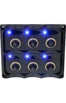 Bfy Switch Panel 6'lı Işıklı Bfy Switch Panel 6'lı Işıklı