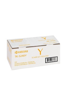 Kyocera Tk-5240y Yellow Sarı Fotokopi Toneri Ecosys M5526cdn-5526cdw P5026cdn-5026cdw 3.000 Kyocera Tk-5240y Yellow Sarı Fotokopi Toneri Ecosys M5526cdn-5526cdw P5026cdn-5026cdw 3.000
