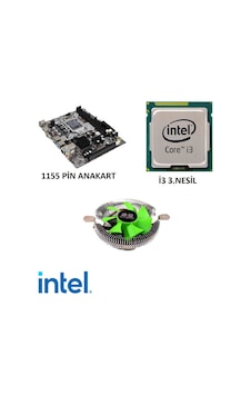 I3 3.Nesil İşlemci/H61 Anakart/Bundle Set