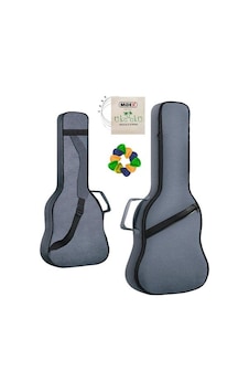 Midex Cs-21 Soprano Ukulele Çantası Gigbag Soft Case Kılıf 10 Pena Ve Takım Tel Hediye