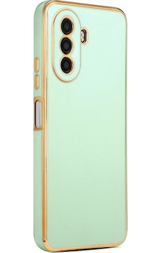 Huawei Nova Y70 Kılıf Zore Bark Kapak Light Green Huawei Nova Y70 Kılıf Zore Bark Kapak Light Green