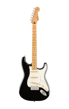 Fender 0140512506 Player Iı Stratocaster Elektro Gitar Siyah Akçaağaç Klavye Siyah Gövde Ve Beyaz Pickguard Klasik Kombinasyon Fender 0140512506 Player Iı Stratocaster Elektro Gitar Siyah Akçaağaç Klavye Siyah Gövde Ve Beyaz Pickguard Klasik Kombinasyon