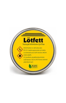 Lötfett Lehim Pastası 50 Gr Yumuşak Lehimleme İçin Flux Lehim Pastası Lötfett Lehim Pastası 50 Gr Yumuşak Lehimleme İçin Flux Lehim Pastası