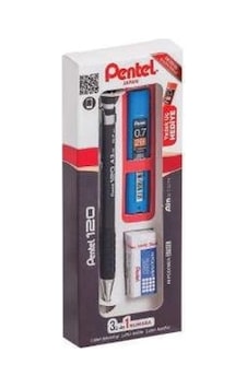 Pentel A315-3ws 3lü Takım Versatil Silgi Min