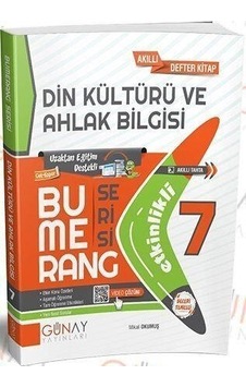 7. Sınıf Din Kültürü Ve Ahlak Bilgisi Bumerang Soru Bankası Günay Yayınları 7. Sınıf Din Kültürü Ve Ahlak Bilgisi Bumerang Soru Bankası Günay Yayınları