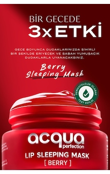 Acqua Perfection Lip Sleeping Mask - Berry