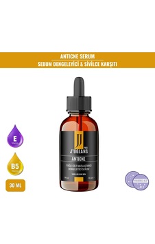 Juglans Anticne Sebum Dengeleyici ve Sivilce Karşıtı Serum 30 ML Juglans Anticne Sebum Dengeleyici ve Sivilce Karşıtı Serum 30 ML