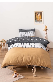Zethome Classico Çift Taraflı Çocuk Nevresim Takımı 160x220 Cm Çok Renkli