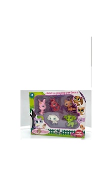 Miniş Oyuncak Karakterleri Littlest Pets Shop 5 'li Miniş Ailesi